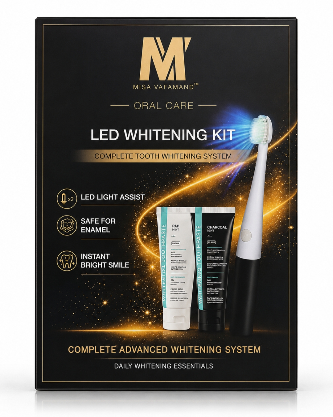 LED Whitening Toothbrush Kit - Image 2