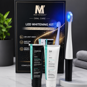 LED Whitening Toothbrush Kit